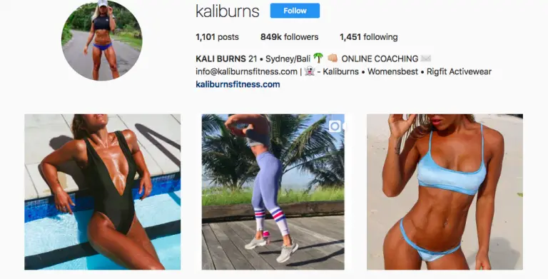 List Of 10 Female Social Media Fitness Influencers Veloce